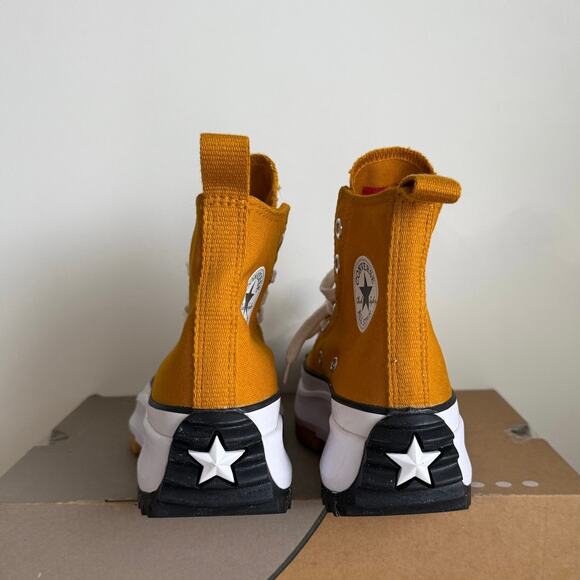 Converse Run Star Hike High Platform ‘Saffron’ Sneakers 168893C- SZ 4 M- 5.5 W main image 4
